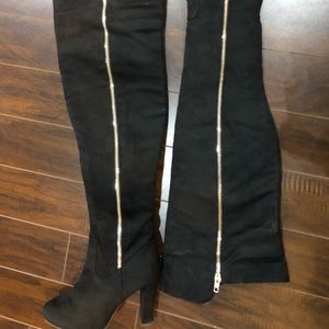Women’s Black Size 7 Sued Boots